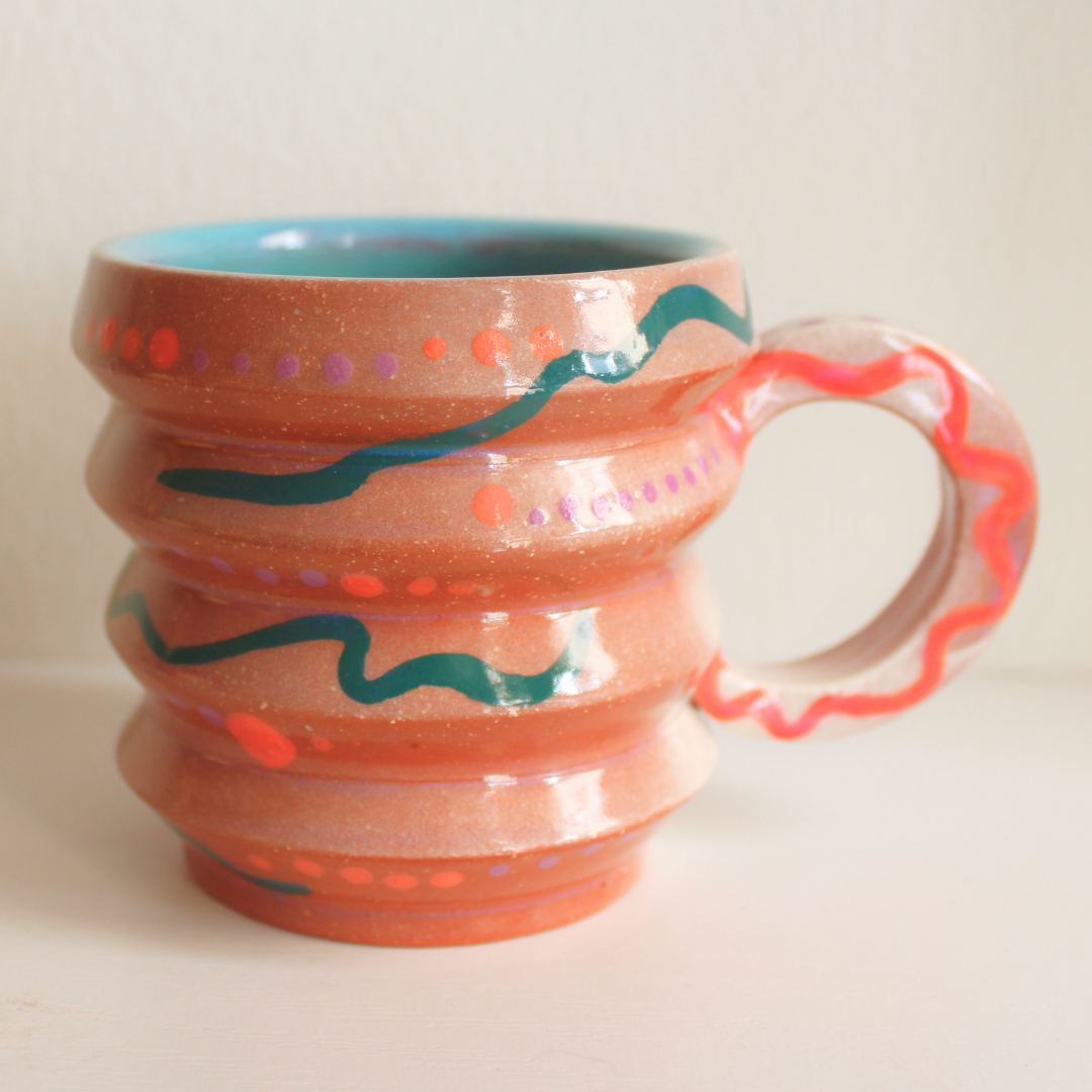 Zig-zag mug