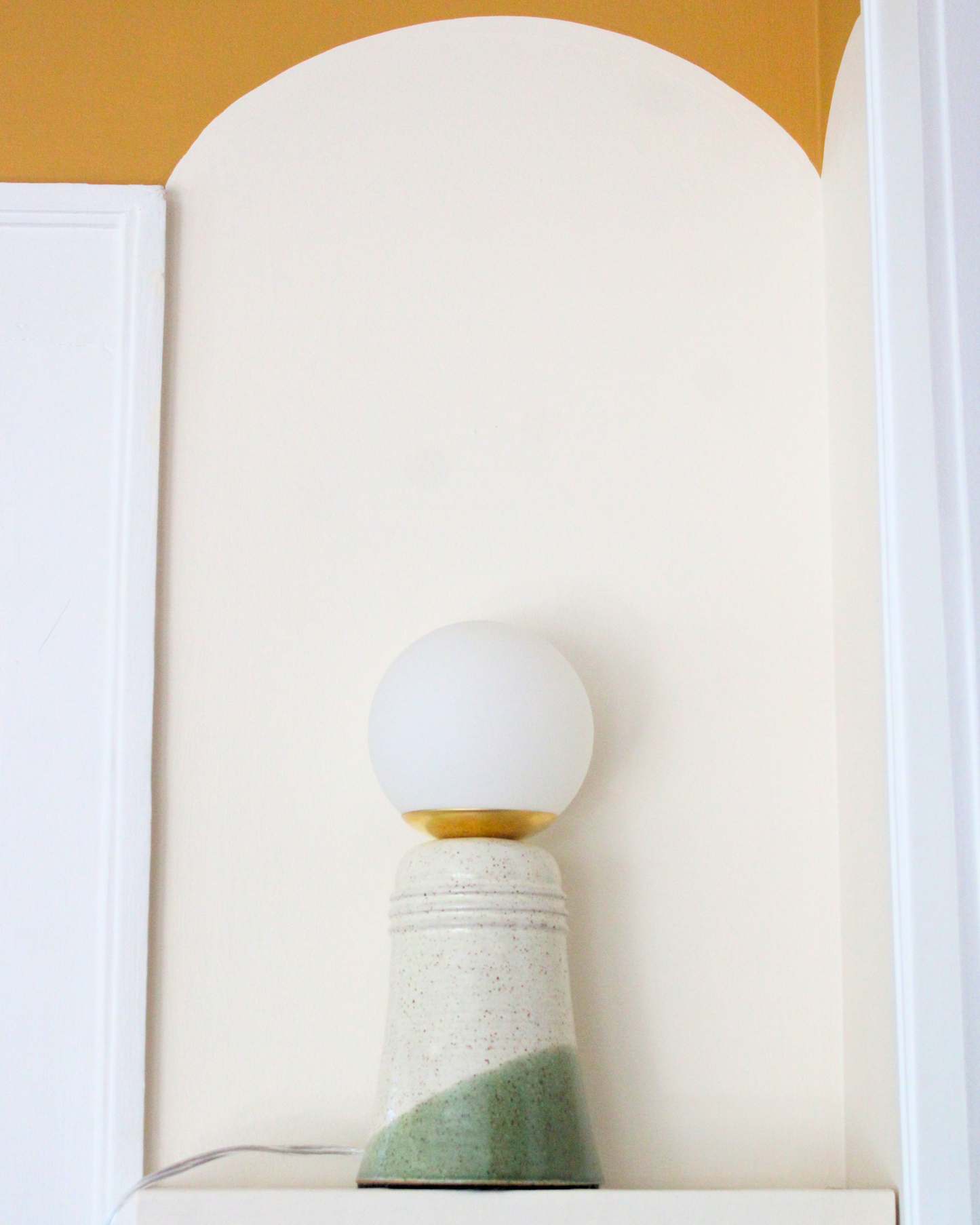 Green Tulip Lamp