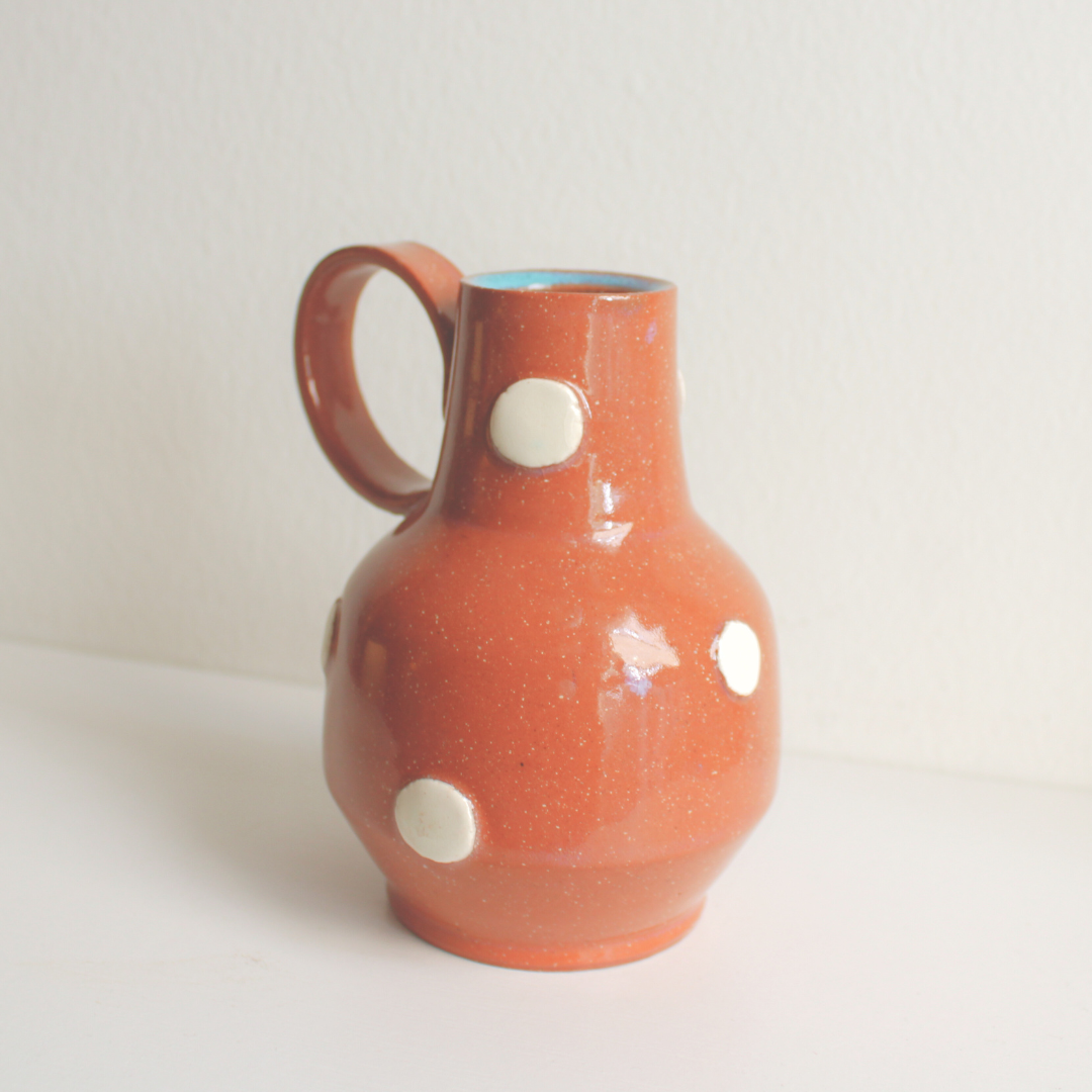 Polka dot vase