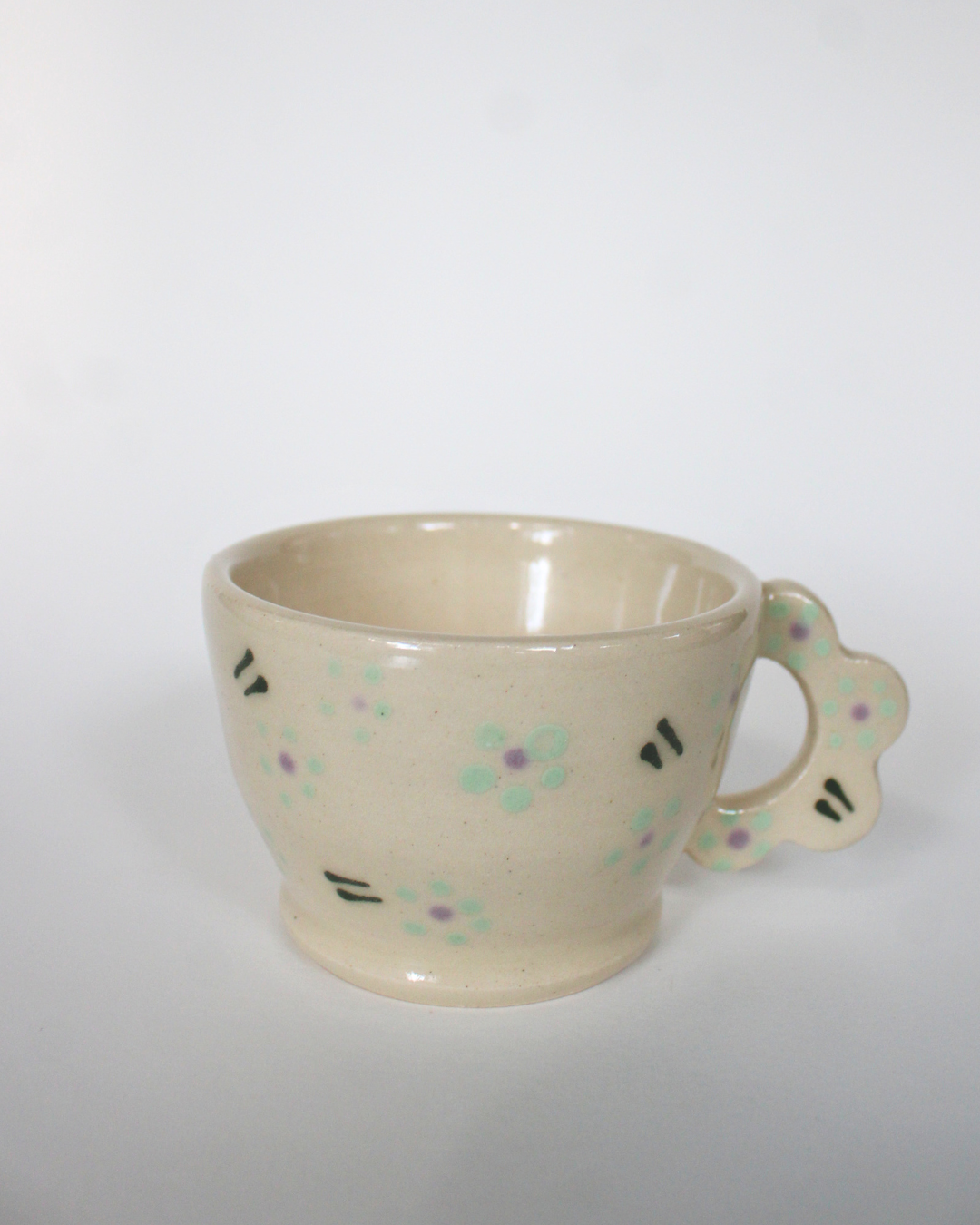 Baby Blue Double Shot Espresso Cup