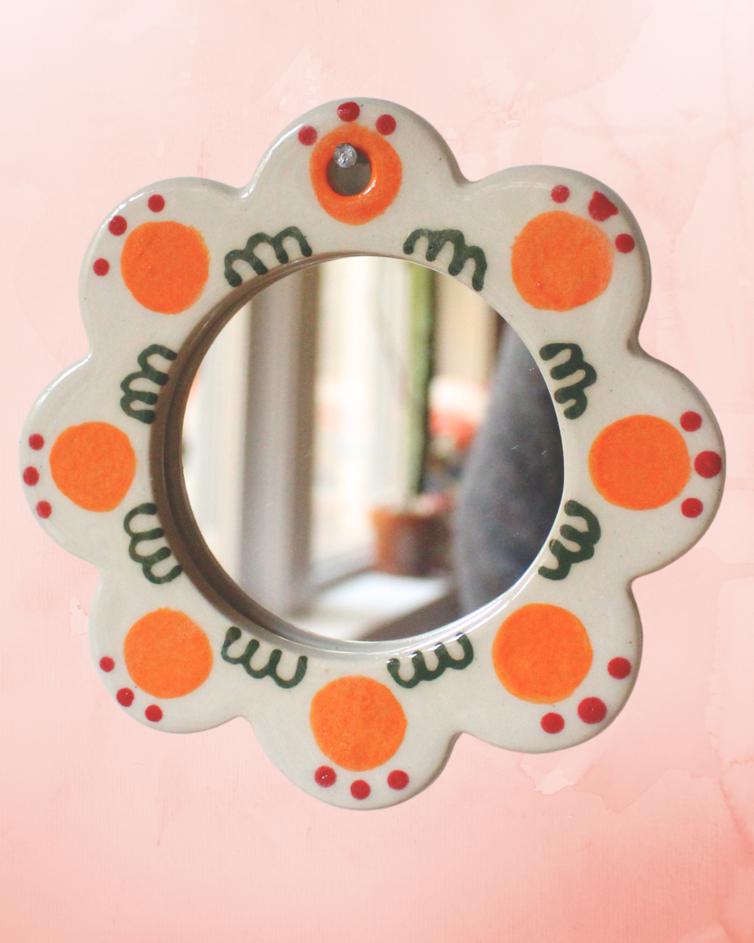 Marigold mini mirror