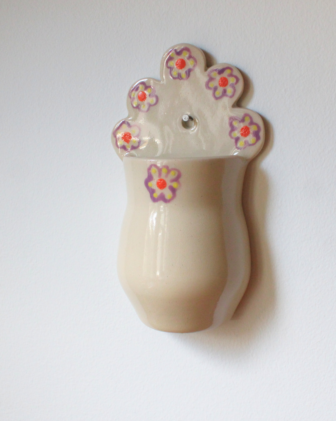 Lilac Wall Pocket