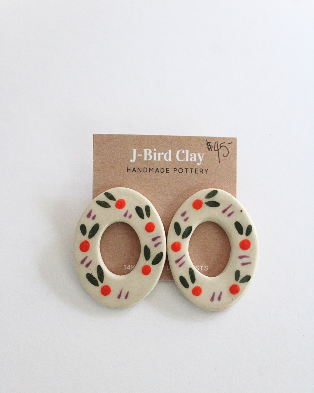 Clementine stud earrings