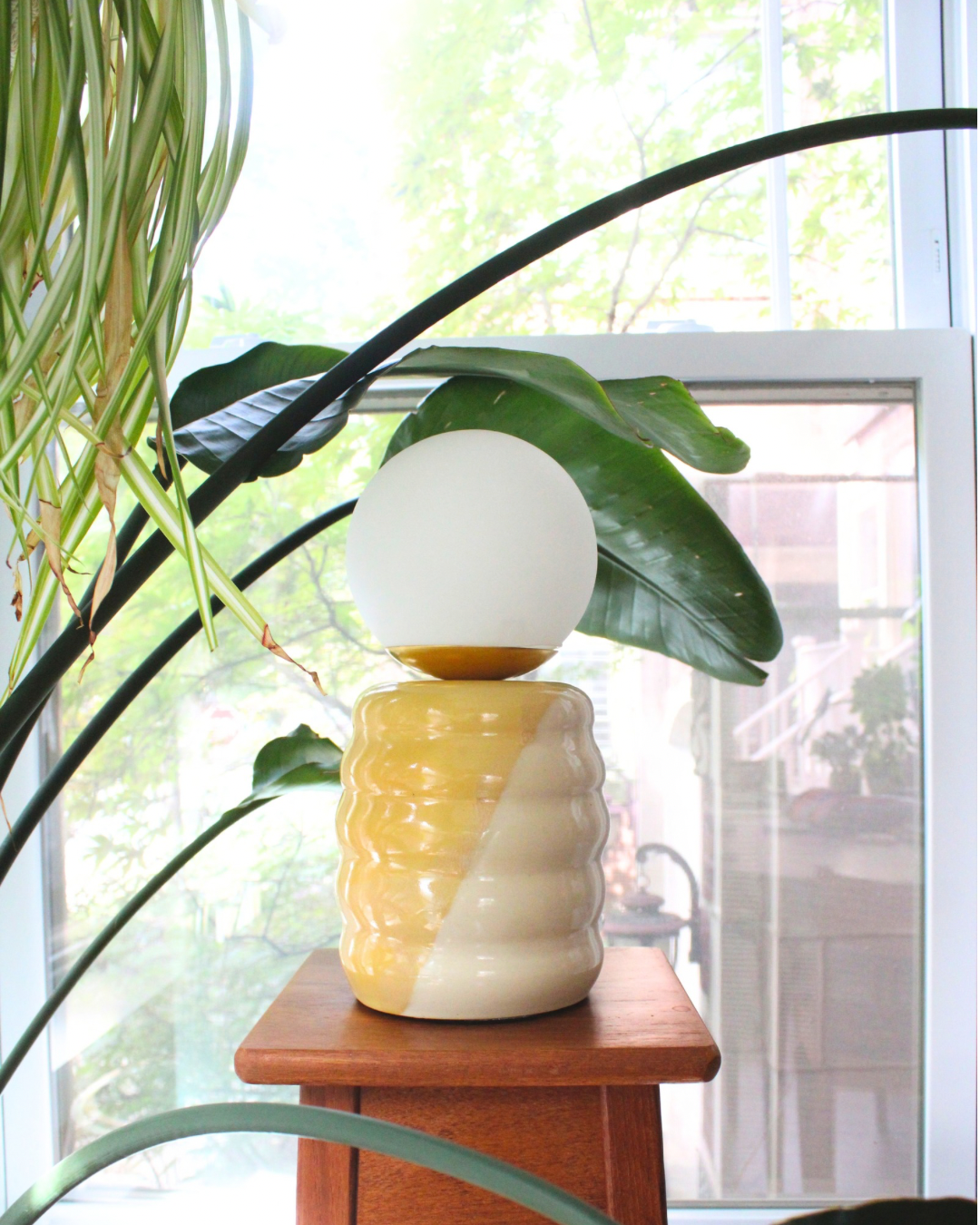 Goldenrod Lamp