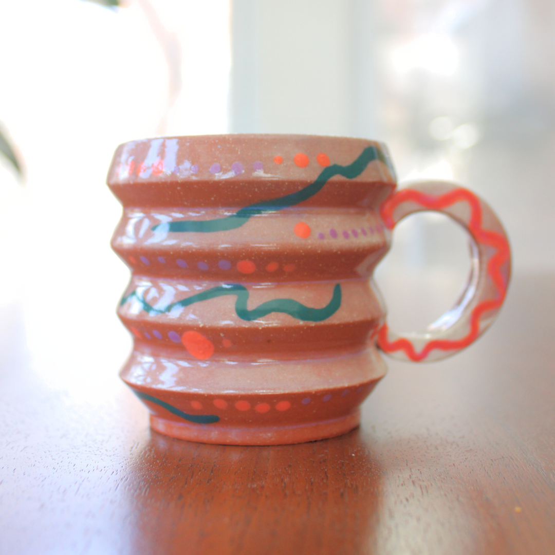 Zig-zag mug
