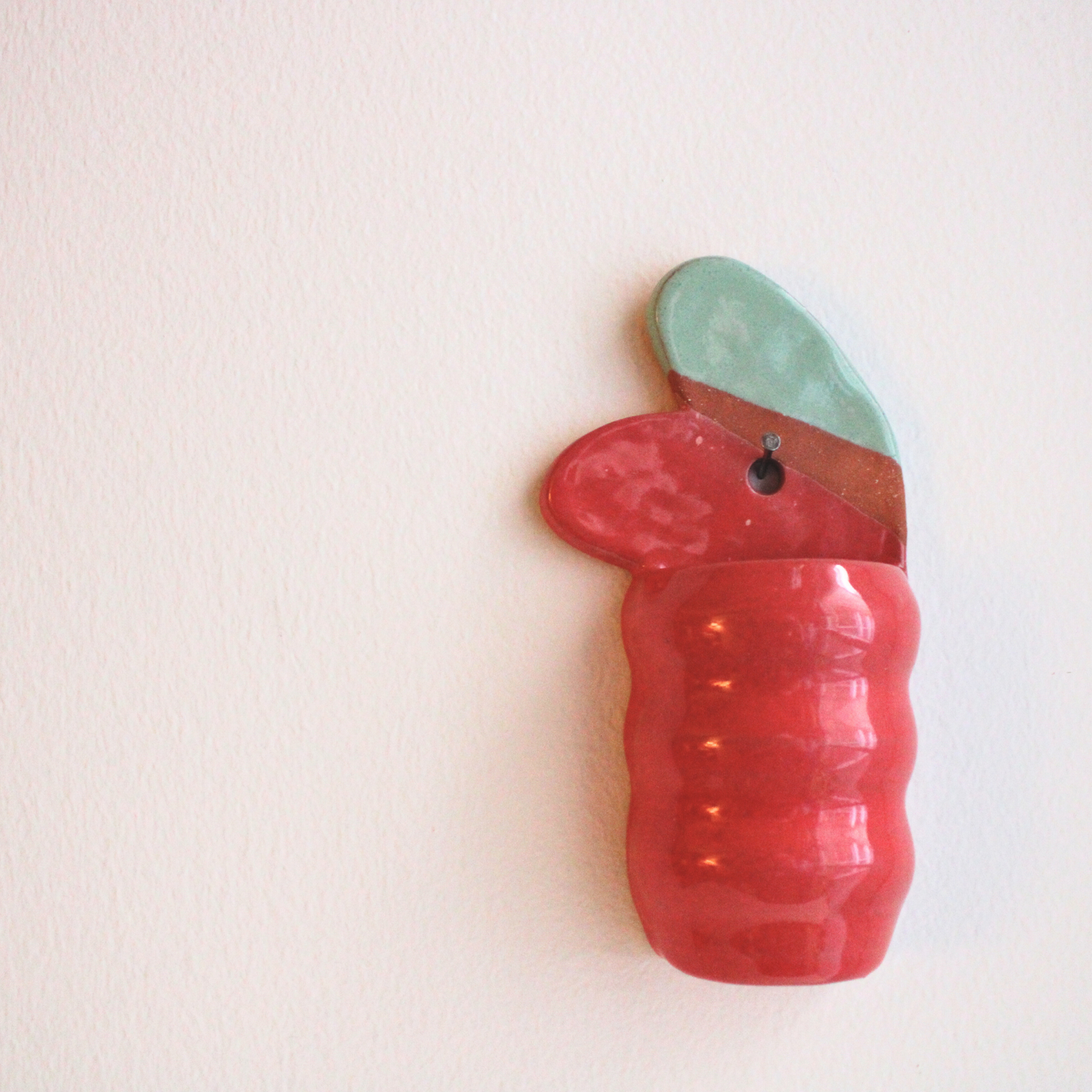 Bunny wall pocket