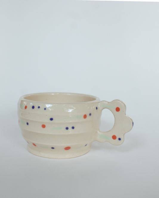 Retro Double Shot Espresso Cup