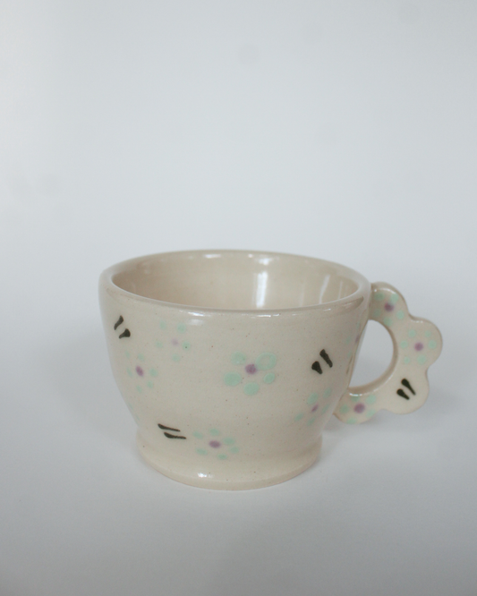 Baby Blue Double Shot Espresso Cup