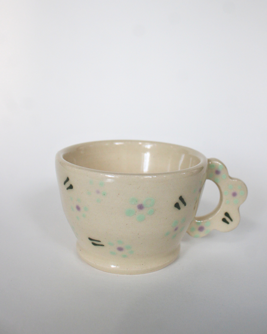 Baby Blue Double Shot Espresso Cup