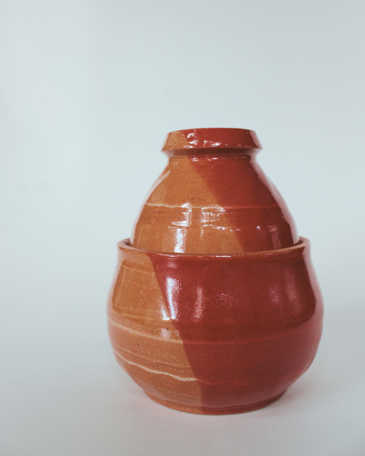 Mini mountain jar