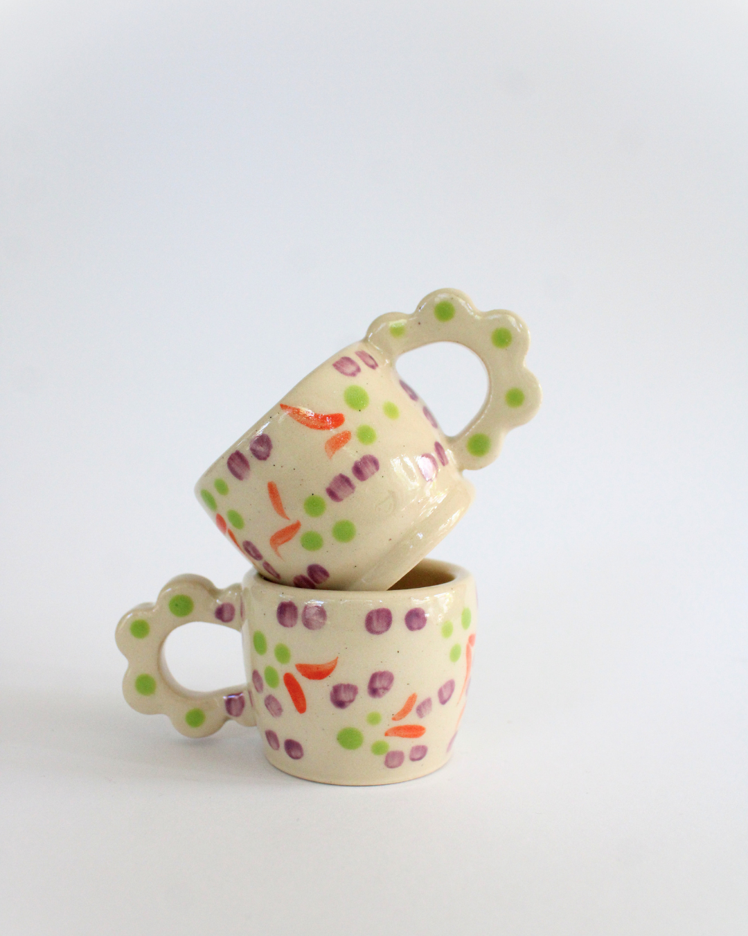Checkers Espresso Set
