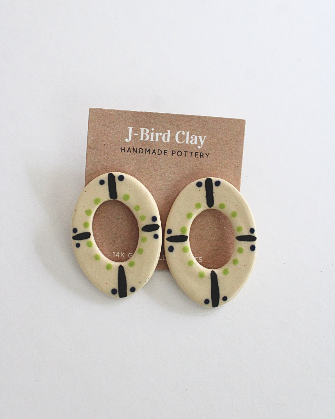 Dune stud earrings