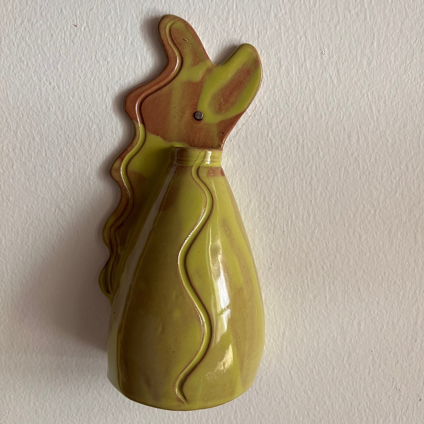 Chartreuse Wall Hanger