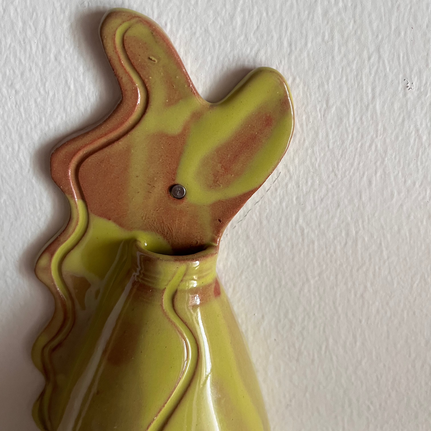 Chartreuse Wall Hanger