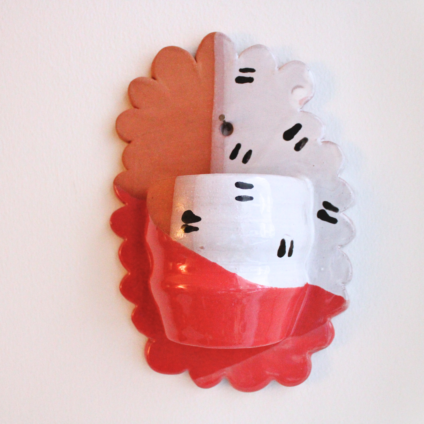 Big girlie wall pocket